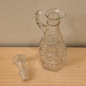 Vintage Anchor Hocking Oil & Vinegar Cruet